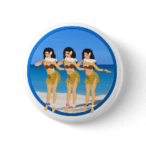 3 Hulas on beach buttons
