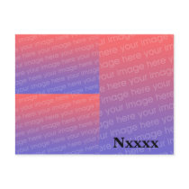 3 Image Amateur Radio QSL Card Template postcards by TominPok 3 Image Amateur Radio QSL Card Template postcards