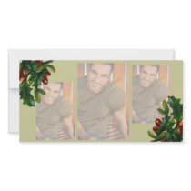 3 image Christmas Photo Cards photo cards