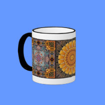 3-in-1 Kaleidoscope Art mugs