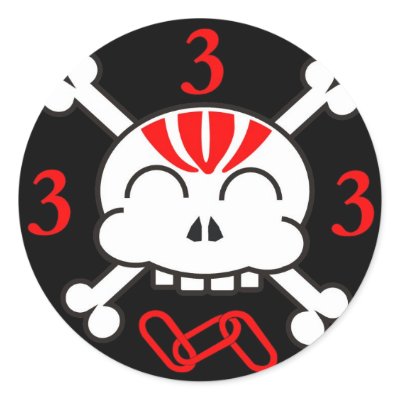 3 is a magic number sticker by GeorgeCurious