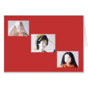 3 Japanese Dolls cards