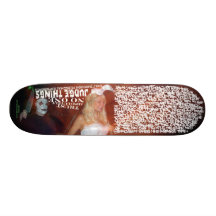 3.JUDGED THINGS SKATE BOARD DECKS