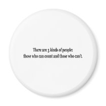 3 Kinds Of People magnets
