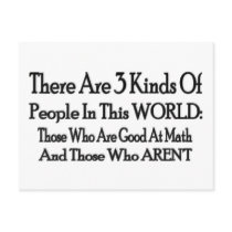 3 Kinds Of People postcards by lookcrazy 3 Kinds Of People postcards
