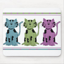 3 Kitties mousepads