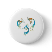 3 Kokopelli #14 Pinback Button