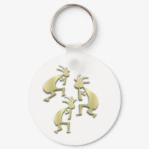 3 Kokopelli #16 keychains by CulturalPerspective4 3 Kokopelli #16 keychains