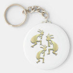 3 Kokopelli #16 Keychain