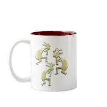 3 Kokopelli #16 mugs