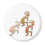 3 Kokopelli #23 magnets
