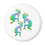 3 Kokopelli #27 magnets