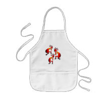 3 Kokopelli #4 Aprons