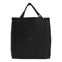 3" Line 1/4" Thick embroidered bags