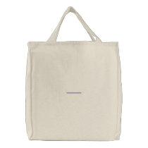 3" Line 1/8" Thick embroidered bags
