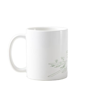 3 Line City Mug by inkker