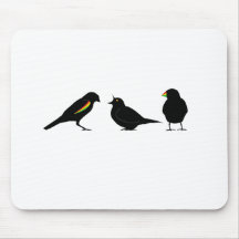 3 little birds by erndub mousemat