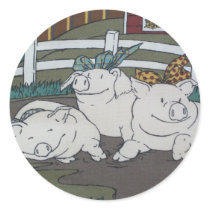 3 little pigs sticker by ggbythebay 3 little pigs sticker