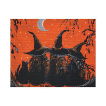 3 little Witches canvas prints