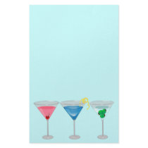 3 Martinis Stationery