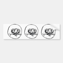 3 Me Gusta Bumper Sticker