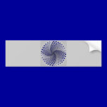 3 Moving Patterns Optical Illusion-2 bumper stickers