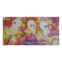 3 musicians photo cards by Lizzer 3 musicians photo cards