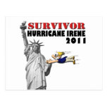 #3 NYC Survived Hurricane Irene Postcard