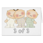3 of 3 Triplets Cards