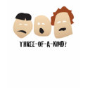 3 of a kind t-shirts by corndogger 3 of a kind t-shirts