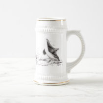 3 Orcas Playing Stein mugs by acspugetsound 3 Orcas Playing Stein mugs