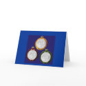 3 ornaments cards