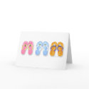 3 Pairs of Flip-Flops Cards