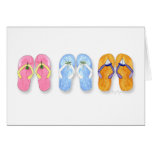 3 Pairs of Flip-Flops Cards