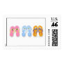 3 Pairs of Flip-Flops Custom Postage