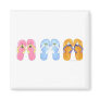 3 Pairs of Flip-Flops Magnet