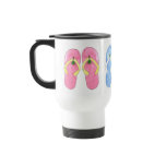 3 Pairs of Flip-Flops Mugs &amp; Drinkware