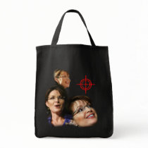 3 Palin Bullseye Canvas Bags