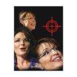 3 Palin Bullseye Post Card