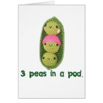 3 Peas in a Pod Cards