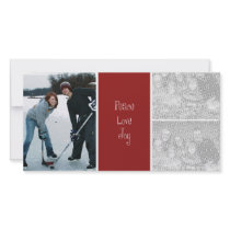 3 Photo Christmas Card photo cards