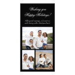 3-Photo Collage Holiday photo cards