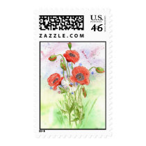 ' 3 Poppies' Postage