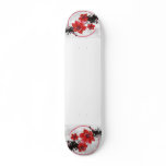 3 Pretty Flowers - Color Skate Deck