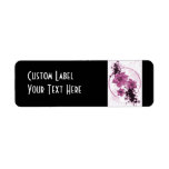 3 Pretty Flowers - Pink Custom Return Address Labels