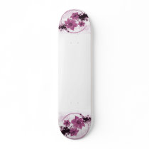 3 Pretty Flowers - Pink Skate Decks