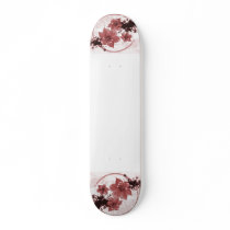 3 Pretty Flowers - Red Skate Boards