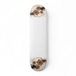 3 Pretty Flowers - Sepia Skate Decks