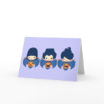 3 pumpkins cards