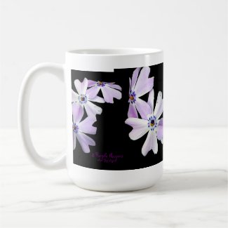 3 Purple Flowers Mug
